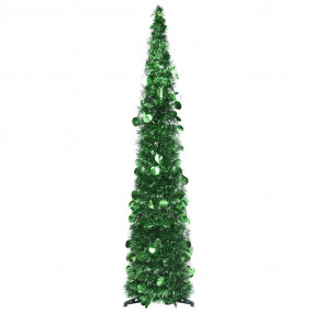 Pop-up Christmas Tree Green PET 47.2 in Collapsible