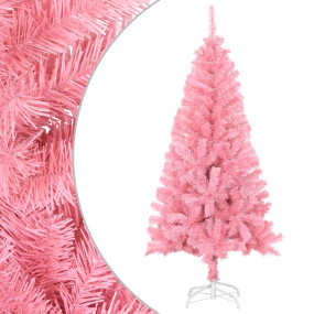 Artificial Christmas Tree Pink PVC 59 in