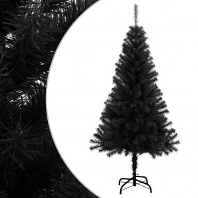 Artificial Christmas Tree Black PVC 59 in