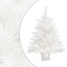 Christmas Tree White Polyethylene, Plastic 25.6 in