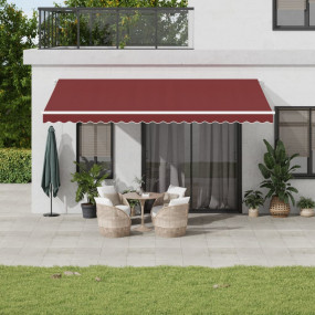 Retractable Awning Burgundy