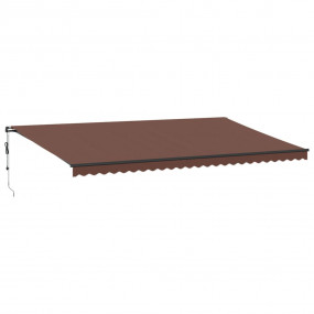 Retractable Awning Brown, Anthracite