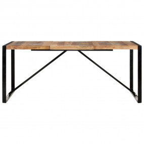 Dining Table Natural Wood Solid Acacia wood Large