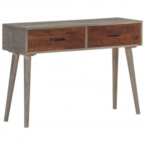 Console Table Grey and honey brown