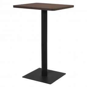 Bar Table Dark Ash and Black