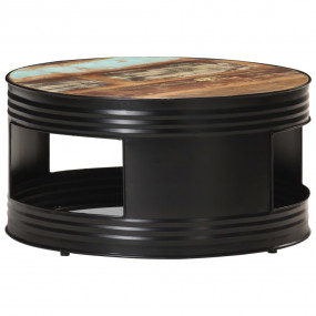 Coffee Table Multicolor Solid reclaimed wood Medium Cof...