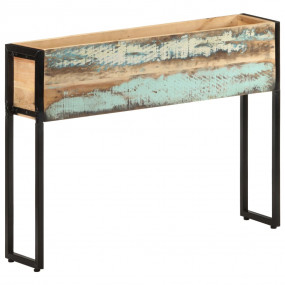 Planter Multicolor Solid reclaimed wood Medium Decorati...