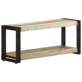 TV Cabinet Mixed Color Reclaimed Wood Large TV Cabinet