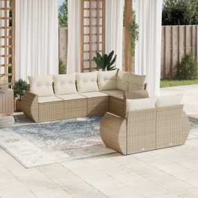 Garden Sofa Set Beige