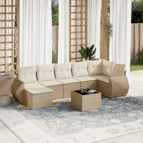 Garden Sofa Set Beige