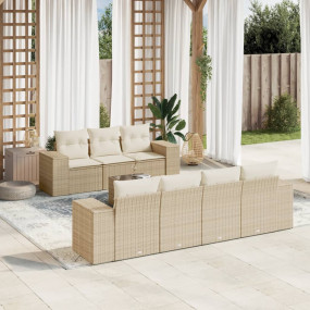 Garden Sofa Set Beige