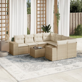 Garden Sofa Set Beige