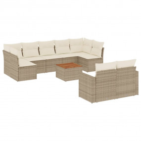 Garden Sofa Set Beige