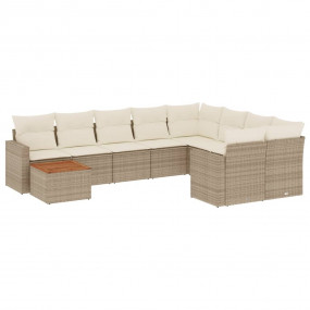 Garden Sofa Set Beige, Cream White