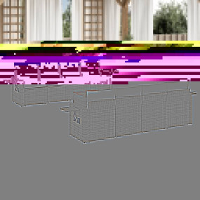 Garden Sofa Set Beige PE Rattan Large Modular Garden So...