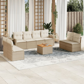 Garden Sofa Set Beige