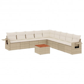 Garden Sofa Set Beige, Cream White