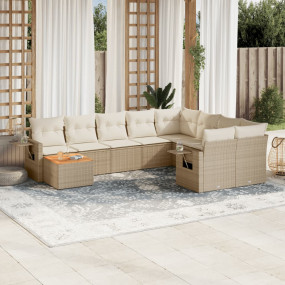 Garden Sofa Set Beige