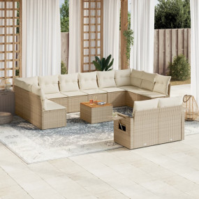 Garden Sofa Set Beige