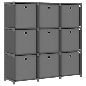 Display Shelf Grey Fabric (100% polyester), steel Mediu...