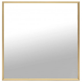 Mirror Gold Glass 19.7 x 19.7 in Mirror Square Minimali...