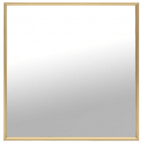 Mirror Gold Glass 23.6 x 23.6 in Stylish Look Mirror Sq...