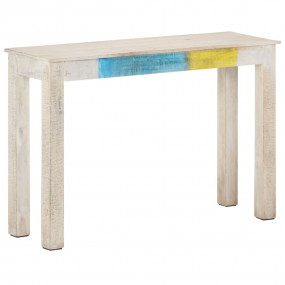 Console Table White Mango Wood Sturdy Console Table Rec...