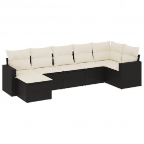 Patio Sofa Set Black