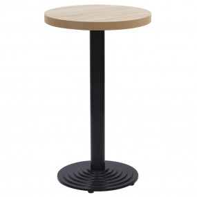 Bistro Table Leg Black Cast iron Medium Industrial
