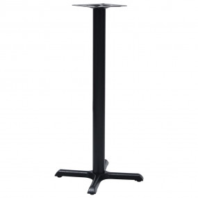 Bistro Table Leg Black Cast iron Medium Industrial