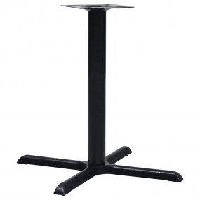 Bistro Table Leg Black Cast iron Standard Industrial