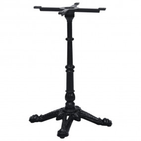 Bistro Table Leg Black Cast Iron Standard Durable