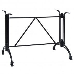 Bistro Table Leg Black Cast Aluminum Medium Bistro Tabl...