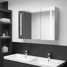 Bathroom Cabinet Concrete Gray MDF with melamine finish...