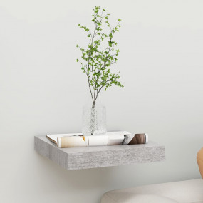 Wall Shelf Concrete grey Honeycomb MDF, metal Small Wal...