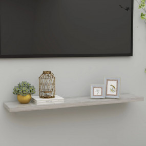 Wall Shelf Concrete grey Honeycomb MDF Wall mounting Wa...
