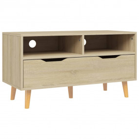 TV Cabinet Sonoma Oak Engineered wood Medium TV Cabinet
