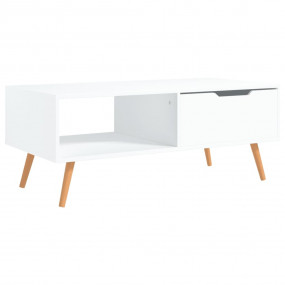 Coffee Table White Engineered wood, MDF Medium Coffee T...