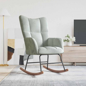 Rocking Chair Light Grey