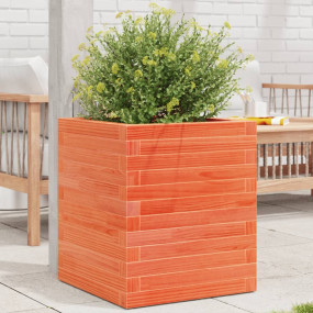 Garden Planter Wax brown Solid pine wood Medium Durable