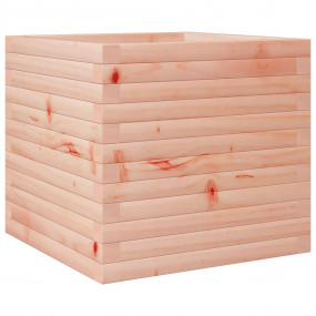 Garden Planter Natural wood Solid douglas wood 19.7x19....