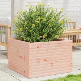 Garden Planter Natural Wood Solid Douglas Wood