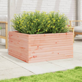 Garden Planter Natural Wood Solid Douglas Fir Wood Larg...