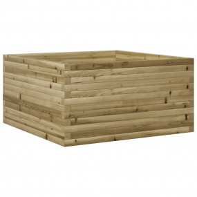 Garden Planter Natural Wood Treated Pine 35.4x35.4x18.1...