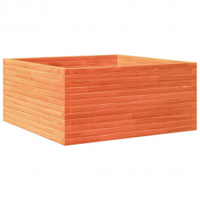 Garden Planter Wax Brown Solid Pine Wood Large Decorati...