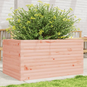 Garden Planter Natural Wood Solid Douglas Wood