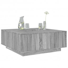 Coffee Table Grey sonoma Engineered wood 39.4x39.4x15.7...