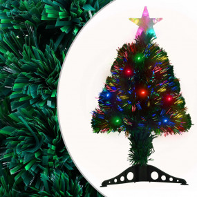 Artificial Christmas Tree Green Fiber optic Small Chris...