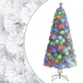 Artificial Christmas Tree White PVC 5 ft