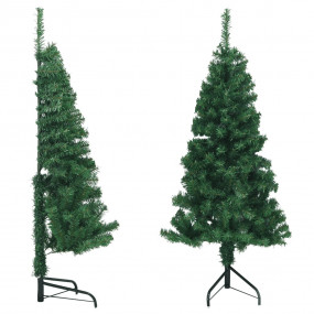 Artificial Christmas Tree Green PVC, Steel Medium